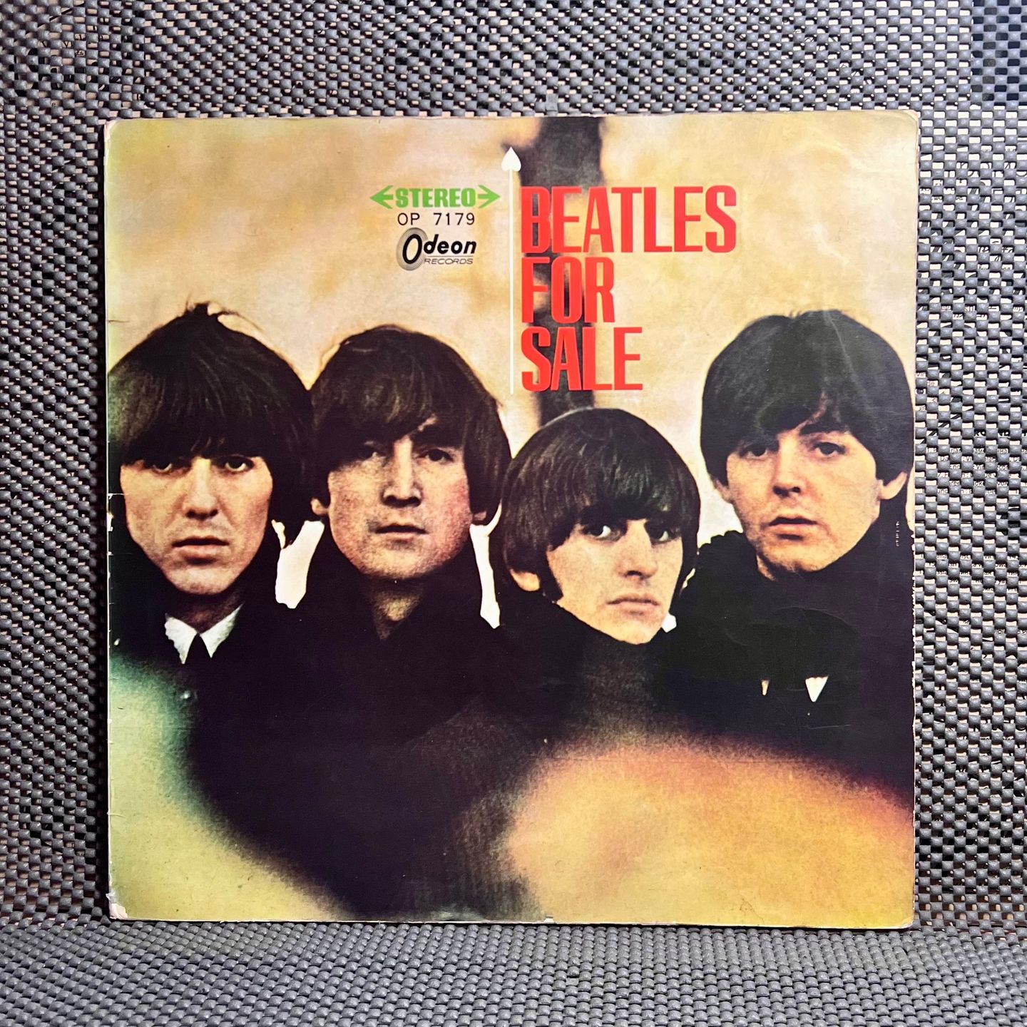 The Beatles - Beatles For Sale [Vinyl LP - 1st Japan Press - 1965 - Red Everclean Odeon OP 7179 - VG to VG+ no Obi with Insert] Rock | Odeon (OP 7179) - main