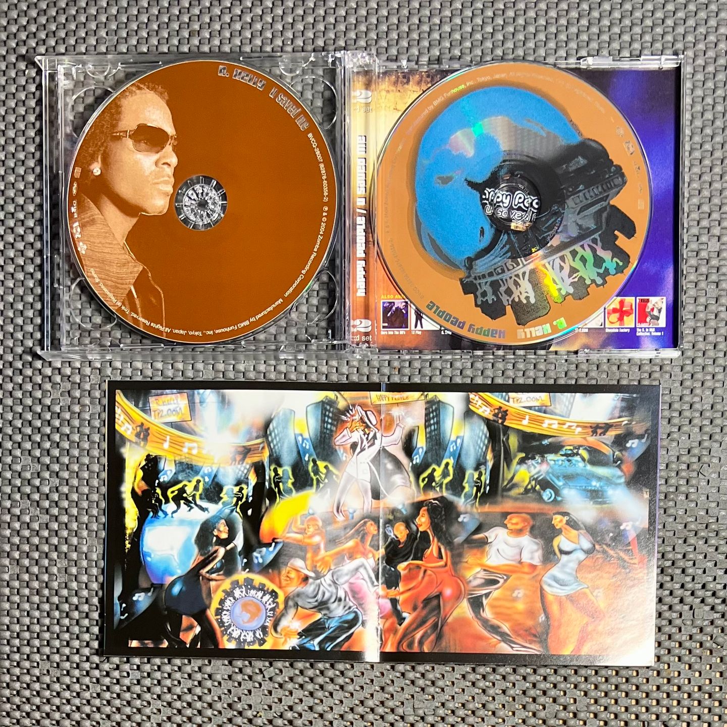 R. Kelly - Happy People / U Saved Me [2x CD - 1st Japan Press - 2004 - Jive BVCQ-28006/7 - NM/NM with Obi & Insert] Rap RnB | Jive (BVCQ-28006/7) - 3