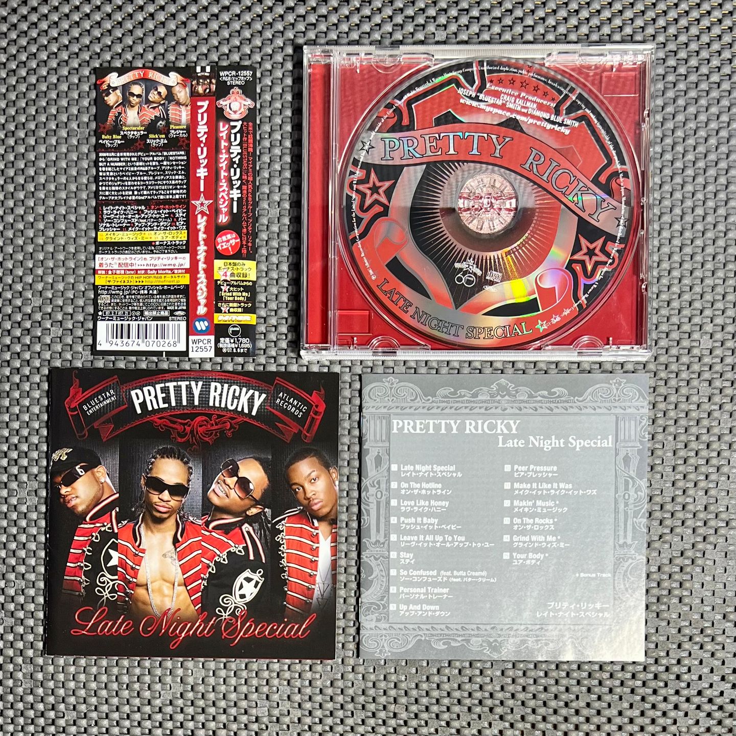 Pretty Ricky - Late Night Special [CD - 1st Japan Ed. - 2007 - Atlantic WPCR-12557 - Mint/NM with Obi & Insert] RnB | Atlantic (WPCR-12557) - 3