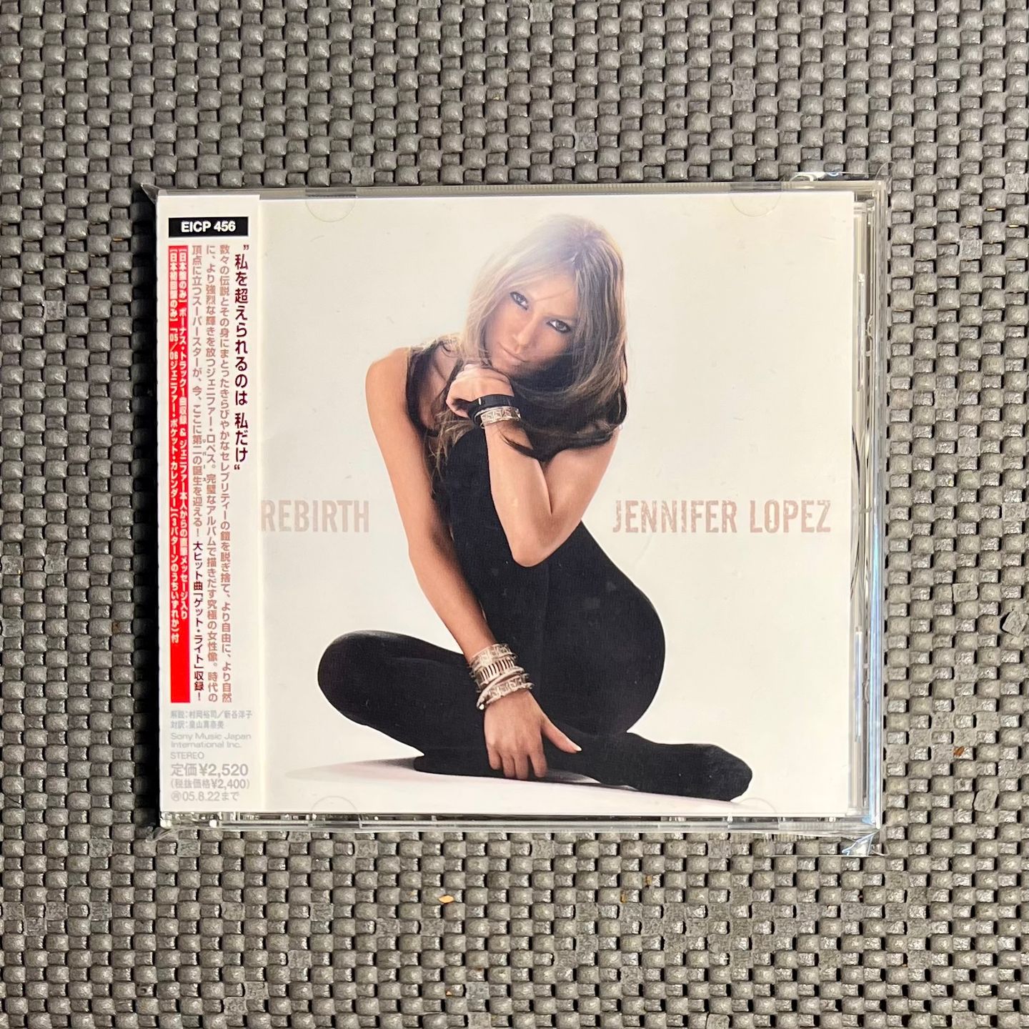 Jennifer Lopez - Rebirth [CD - 1st Japan Ed. - 2005 - Epic EICP 456 - NM/Mint with Obi, Insert & Calendar] RnB | Epic (EICP 456) - main