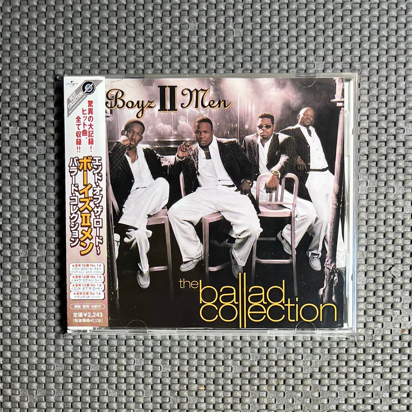 Boyz II Men - The Ballad Collection [CD - Japan Ed. Reissue 2004 - UICY-3786 - Mint with Obi & Insert] RnB | Universal (UICY-3786) - main