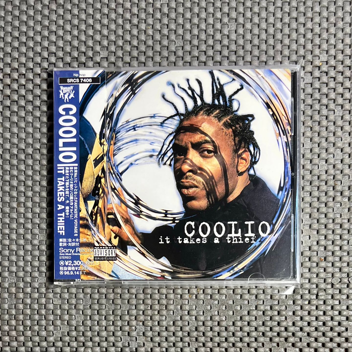 Coolio - It Takes A Thief [CD - 1st Japan Press 1994 - SRCS 7406 - Mint with Obi] Gangsta Rap | Tommy Boy (SRCS 7406) - main