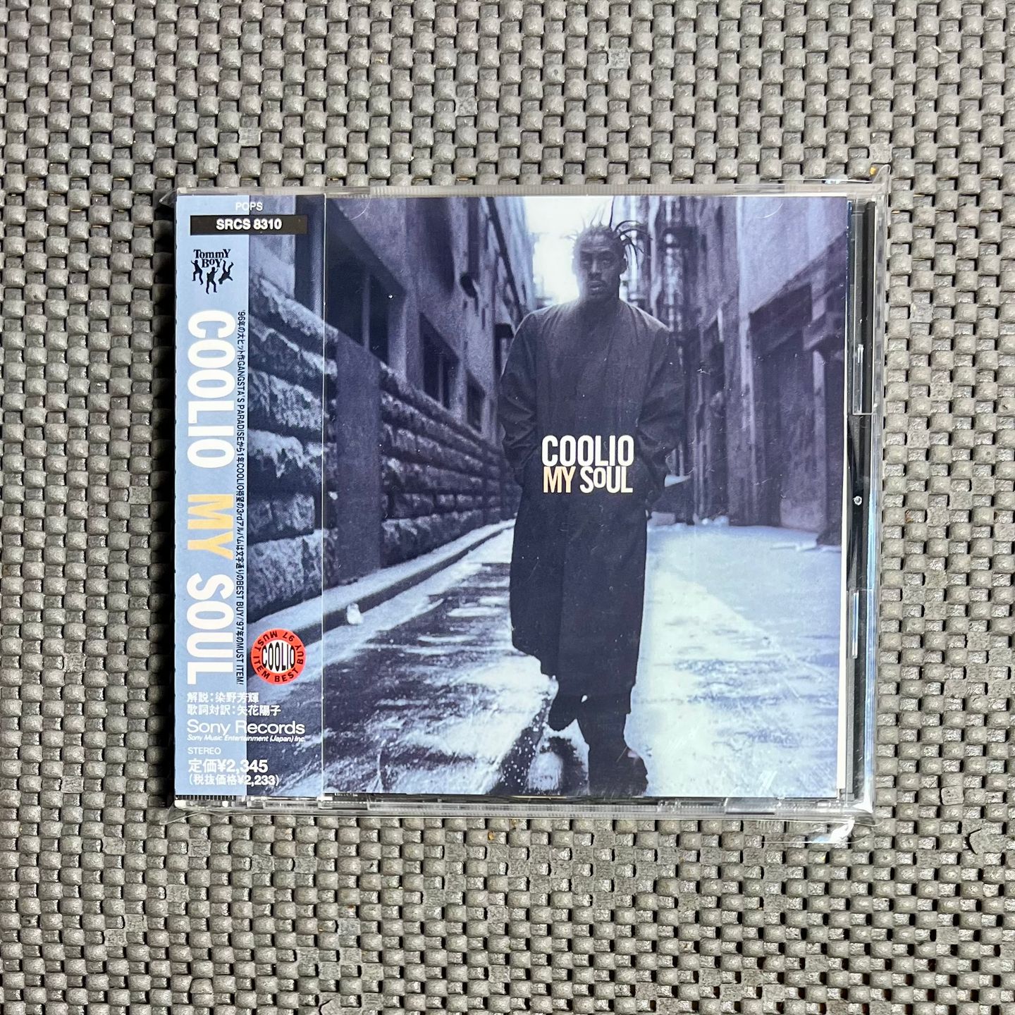 Coolio - My Soul [CD - 1st Japan Ed. 1997 - SRCS 8310 - MINT with Obi & Insert] Gangsta Rap | Tommy Boy (SRCS 8310)
