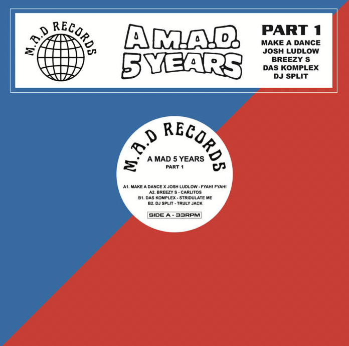 Various - A M.A.D 5 YEARS Part 1 | M.A.D Records (MAD014.1) - main