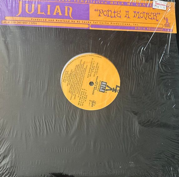 Julian Vasquez - Ponte A Mover | H.O.L.A. Recordings (119-341-057-1 ST01) - 2