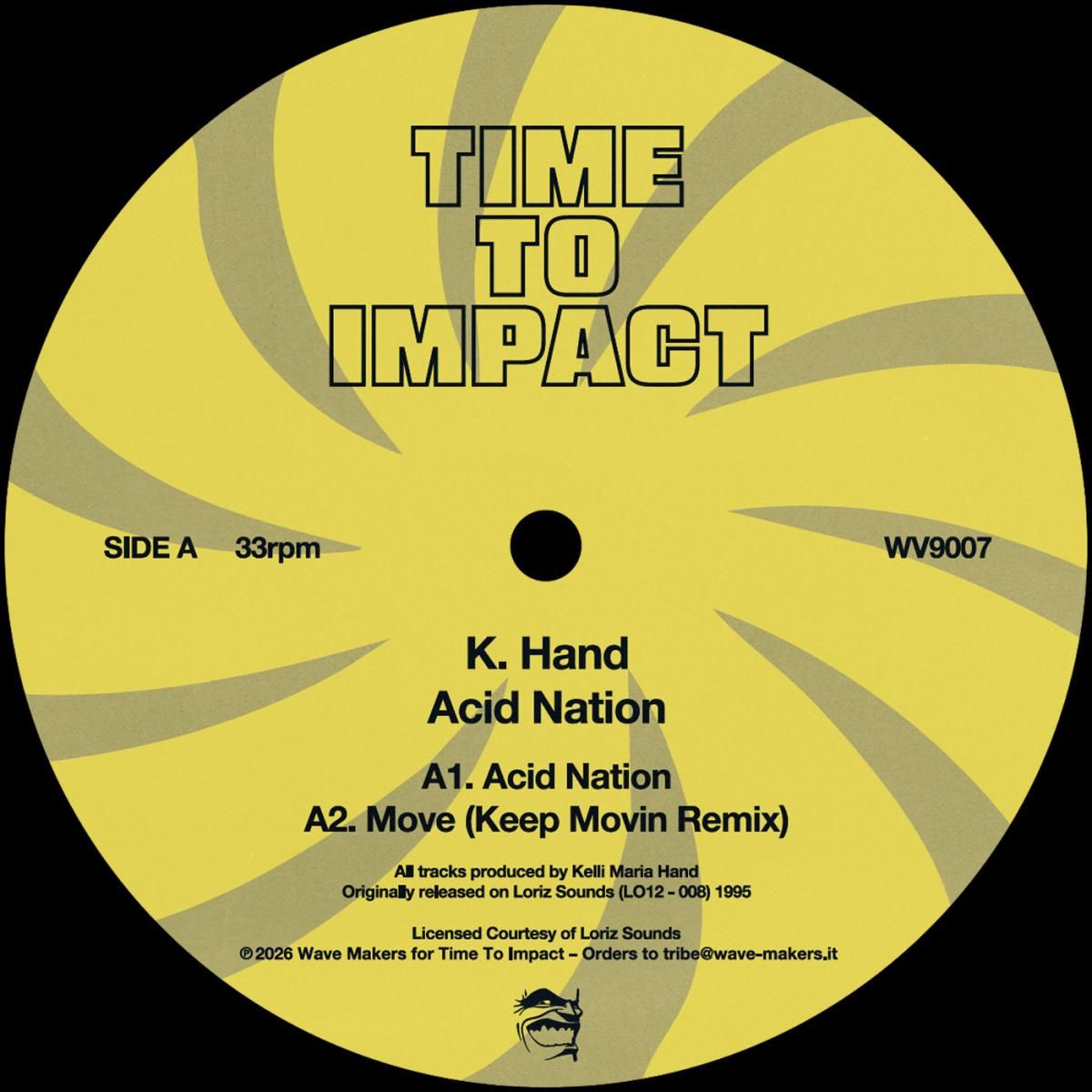 K. Hand - Acid Nation | Time To Impact (WV9007) - main