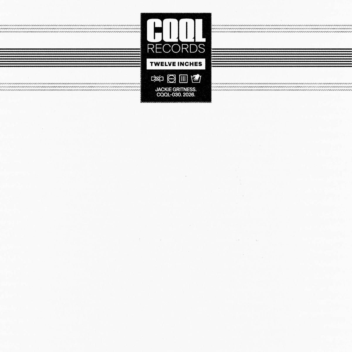 Jackie Gritness - Natural High / Fuc U Talmbout | CQQL Records (CQQL-030BLACK) Jackie Gritness - Natural High / Fuc U Talmbout | CQQL Records (CQQL-030BLACK)