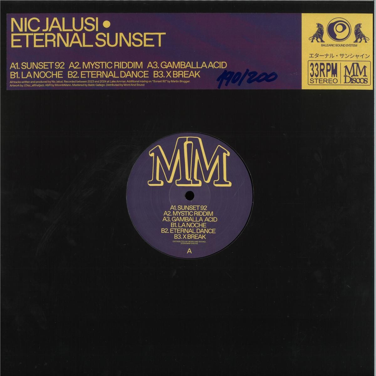 Nic Jalusi - Eternal Sunset EP | MM DISCOS (MMD039) Nic Jalusi - Eternal Sunset EP | MM DISCOS (MMD039)