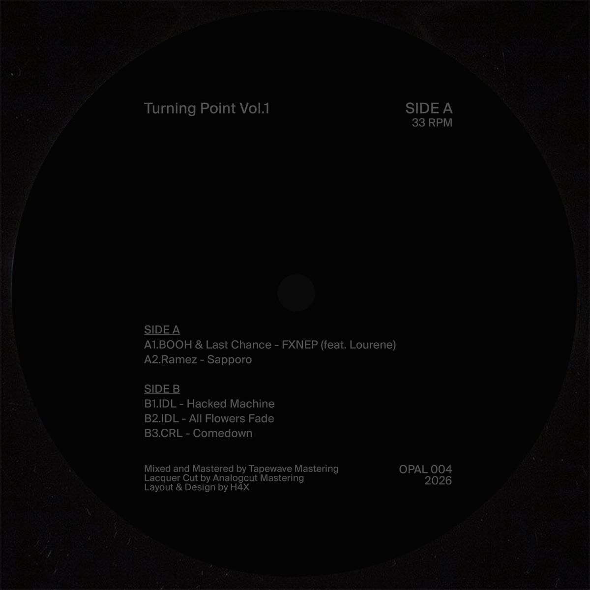 Various - TURNING POINT VOL.1 | Opal (OPAL004)