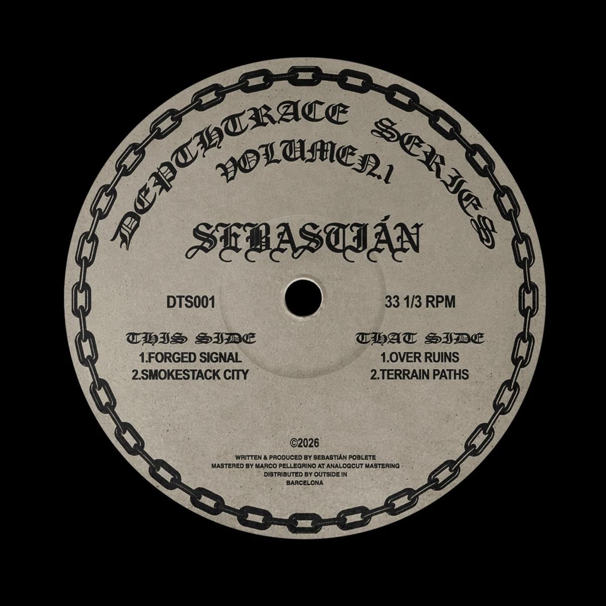 Sebastían - Depthtrace Series Vol. 1 | Depthtrace (DTS001)