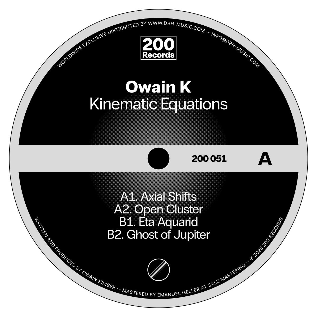 Owain K - Kinematic Equations | 200 Records (200051)