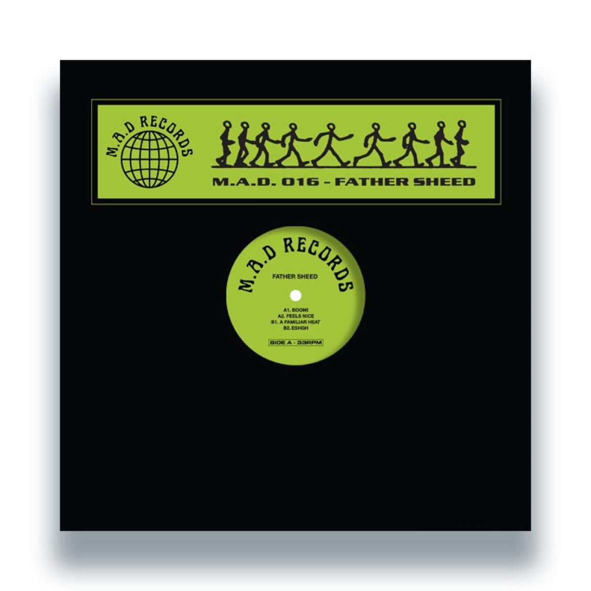 Father Sheed - Boom! EP - M.A.D RECORDS 016 | M.A.D Records (MAD016) Father Sheed - Boom! EP - M.A.D RECORDS 016 | M.A.D Records (MAD016)