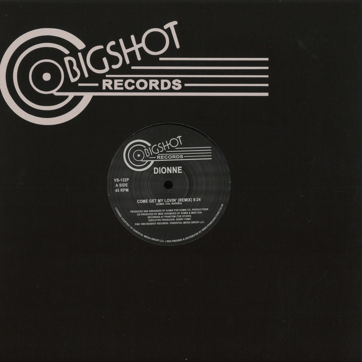 Dionne - Come Get My Lovin' | Big Shot Records (VS132P) Dionne - Come Get My Lovin' | Big Shot Records (VS132P)