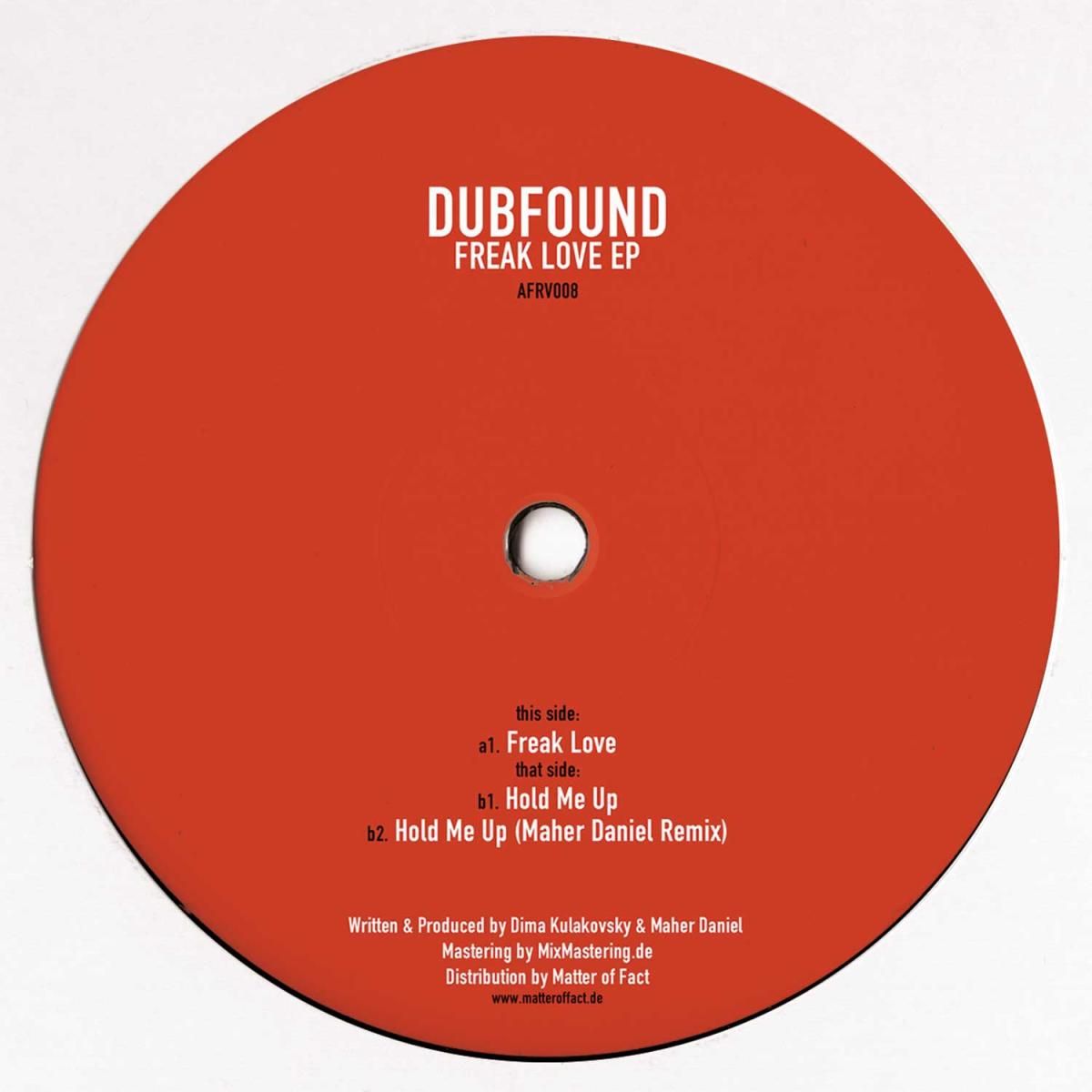 Dubfound  &  Maher Daniel - Freak Love EP | Aforisme (AFRV008)