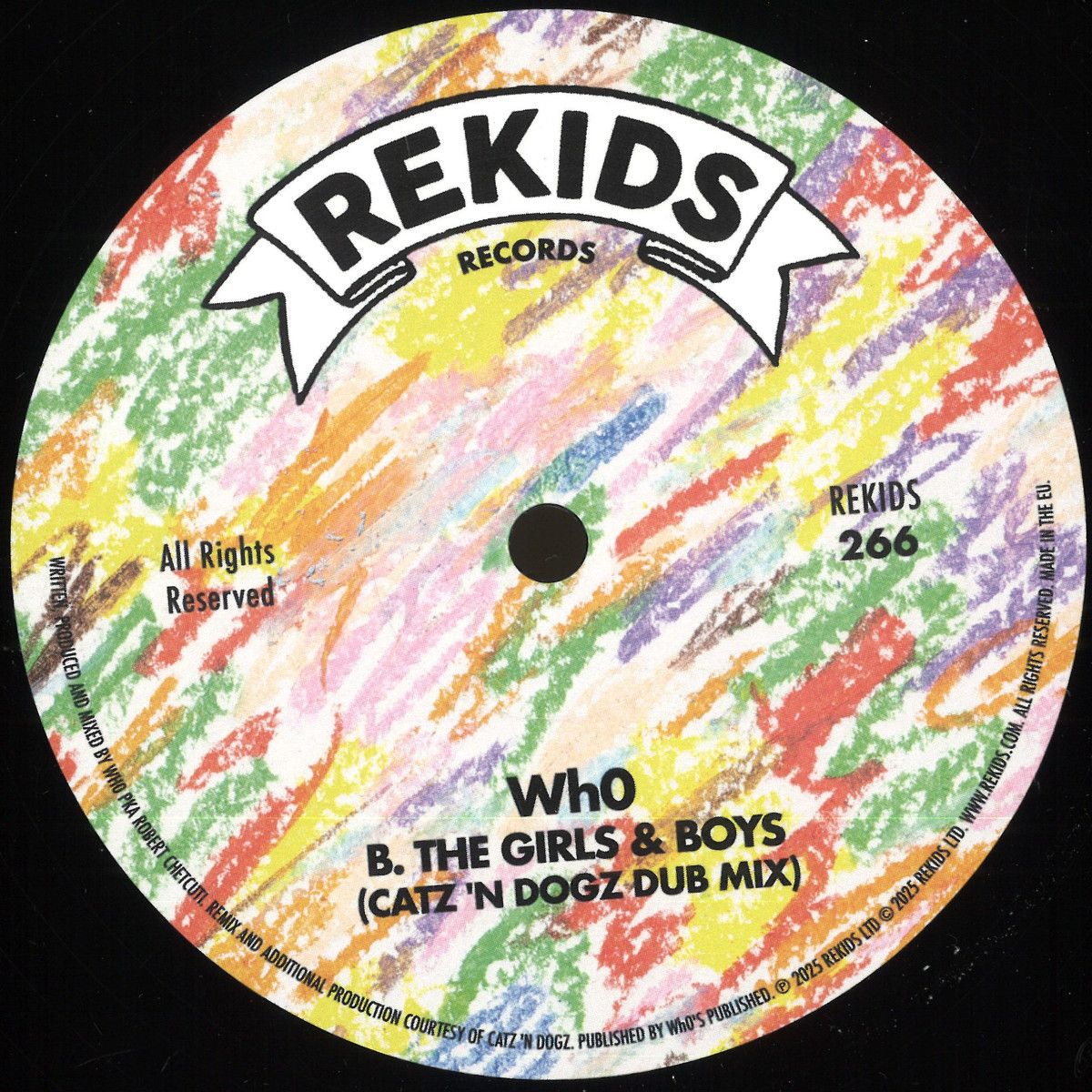 Wh0 - The Girls & Boys | Rekids (REKIDS266)