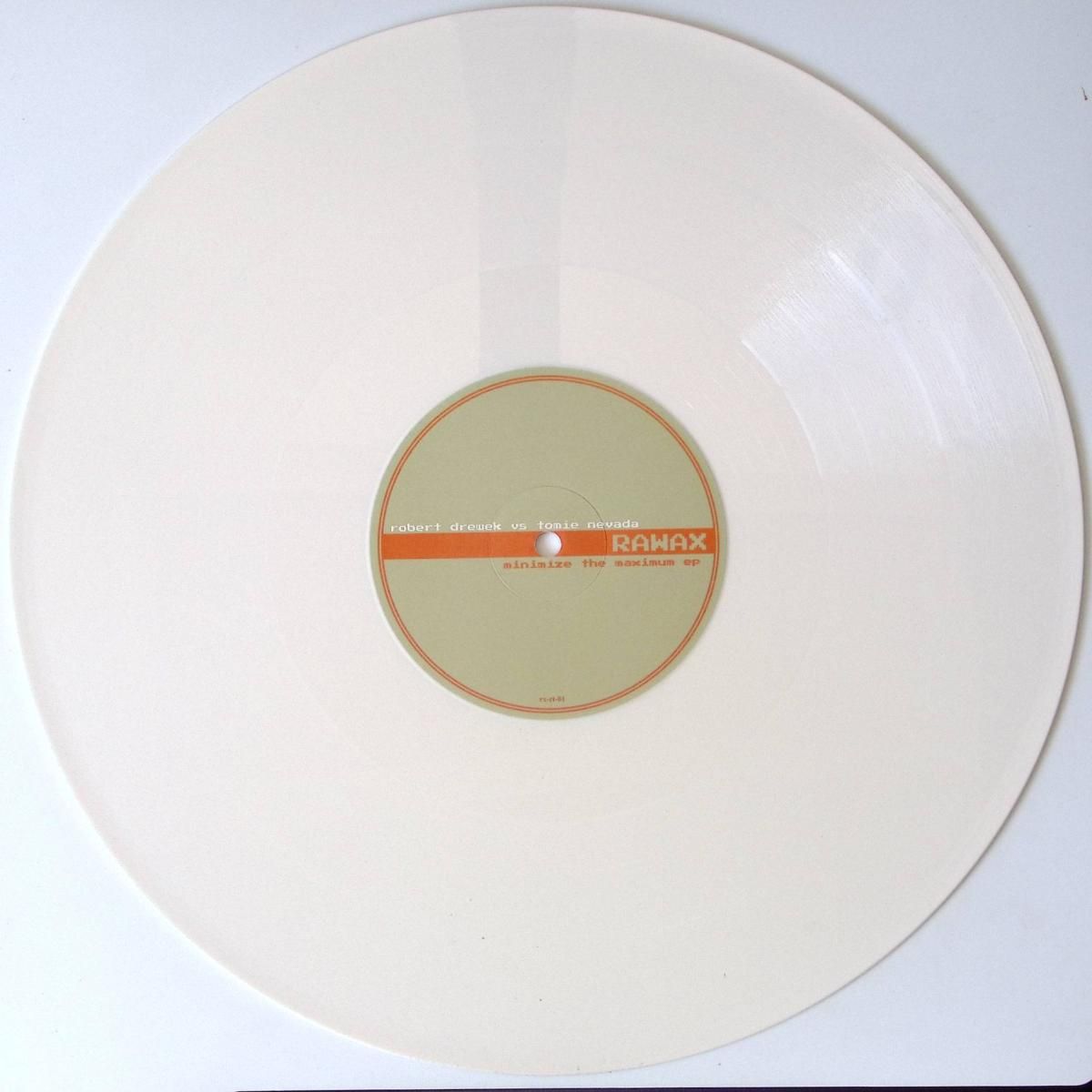 Robert Drewek vs Tomie Nevada - Minimize The Maximum EP | Rawax Records (RX-RT-01W)