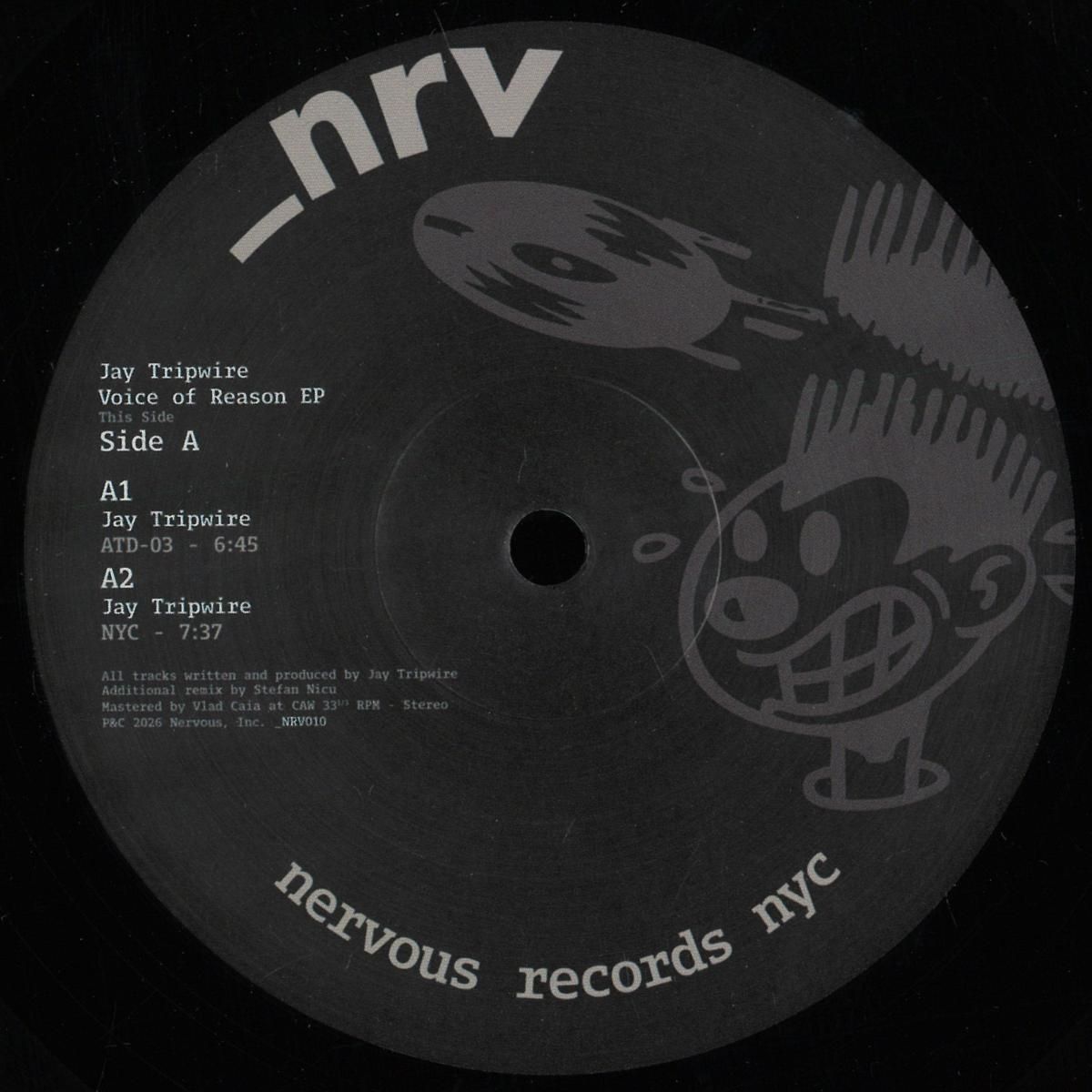 Jay Tripwire - Voice Of Reason EP | Nervous Records (NRV010)
