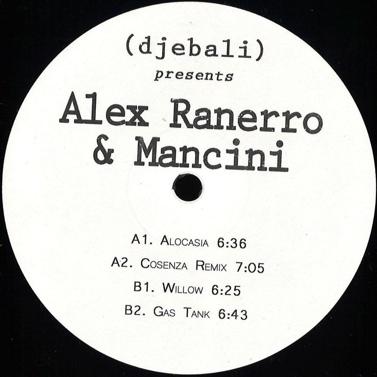 Alex Ranerro  &  Mancini - DJEBPR016 EP | Djebali (DJEBPR016) - main