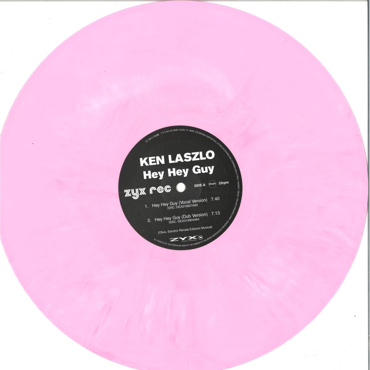 KEN LASZLO - HEY HEY GUY | Zyx Music (MAXI1145-12)