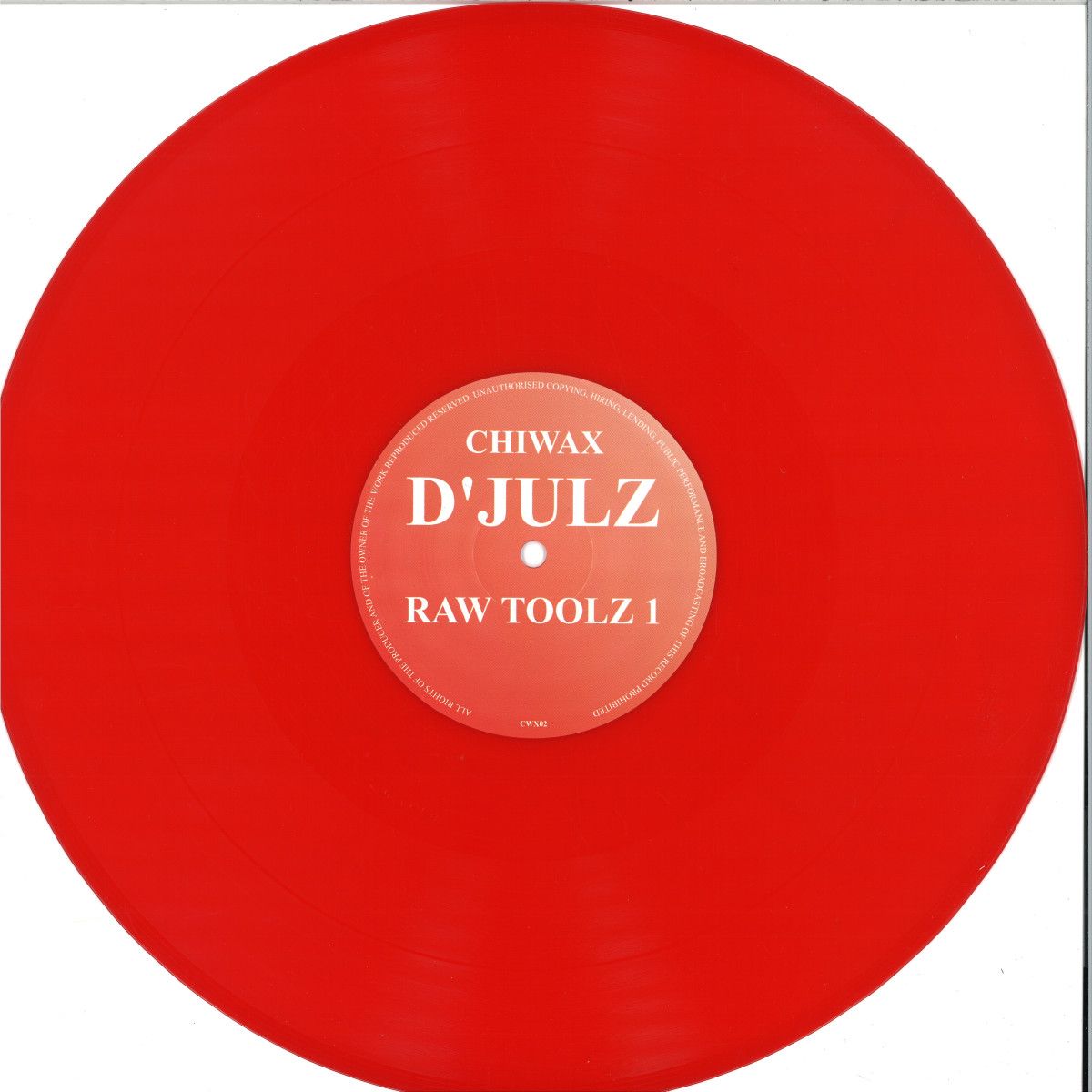 D'julz - RAW TOOLZ 1 | Chiwax (CWX02R) D'julz - RAW TOOLZ 1 | Chiwax (CWX02R)