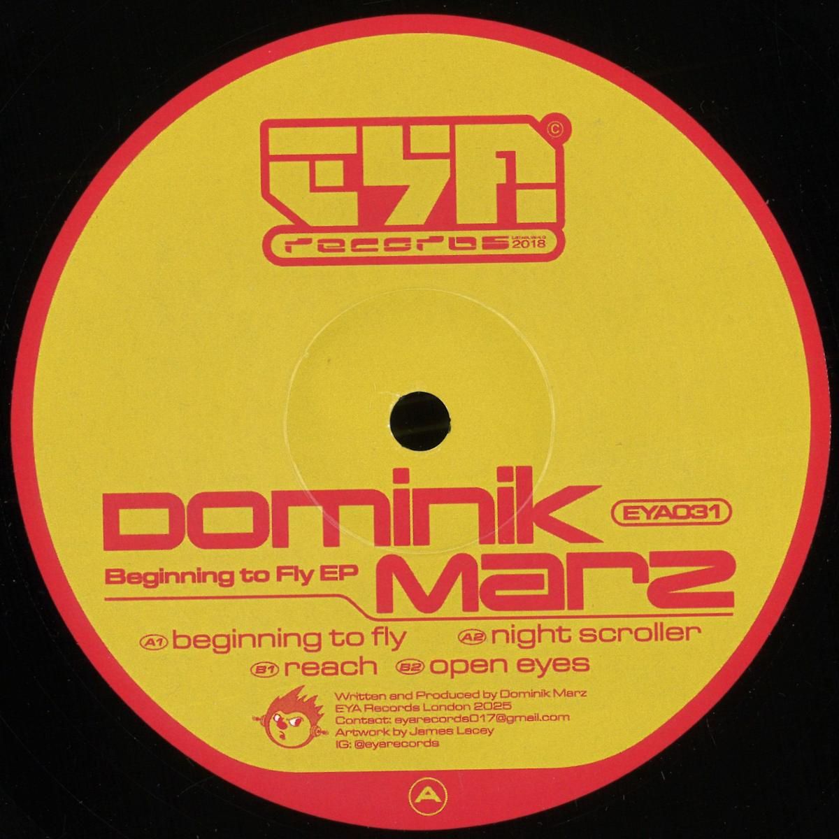 Dominik Marz - Beginning To Fly EP | EYA Records (EYA031)