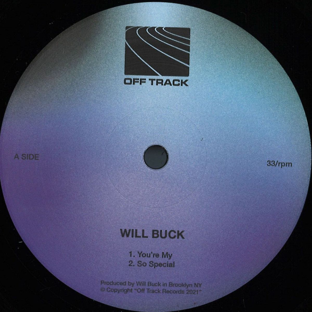 Will Buck - So Special EP | Off Track Recordings (OFF003)