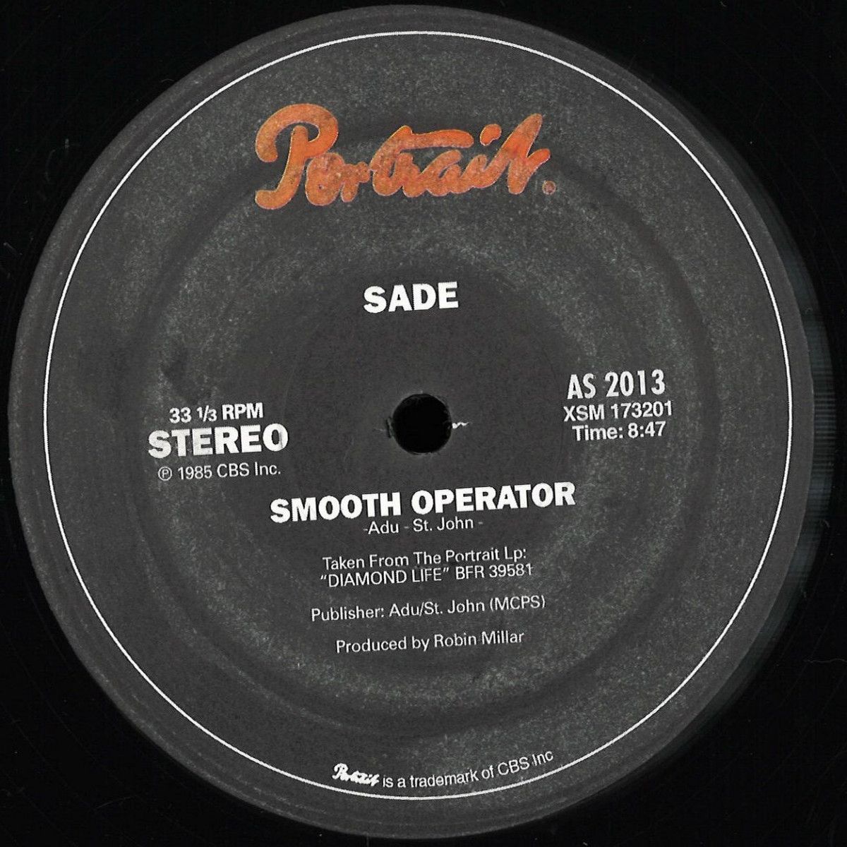 Sade - Smooth Operator | PORTRAIT (AS2013) - main