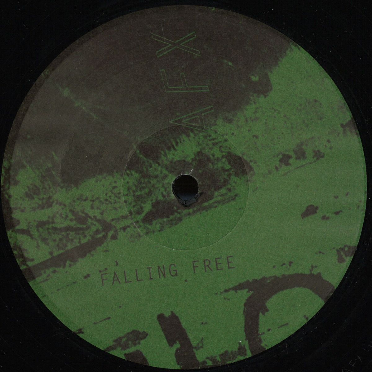 Autechre  &  Aphex Twin - Falling Free / Four Four Four | White Label (AFX444)