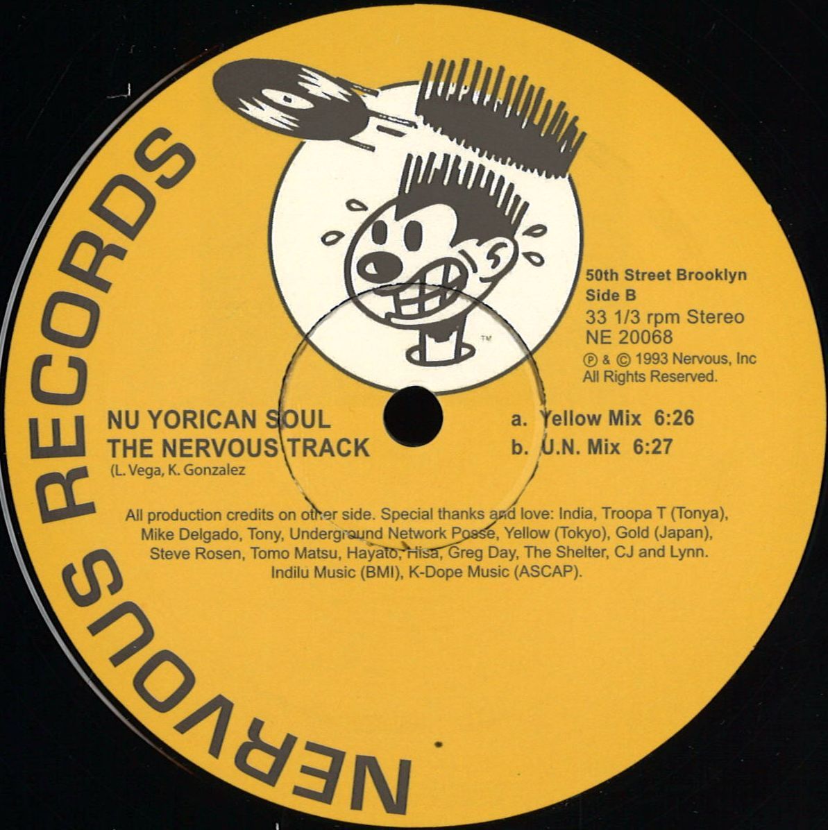 Nu Yorican Soul - The Nervous Track | Nervous Records (NE20068) Nu Yorican Soul - The Nervous Track | Nervous Records (NE20068)