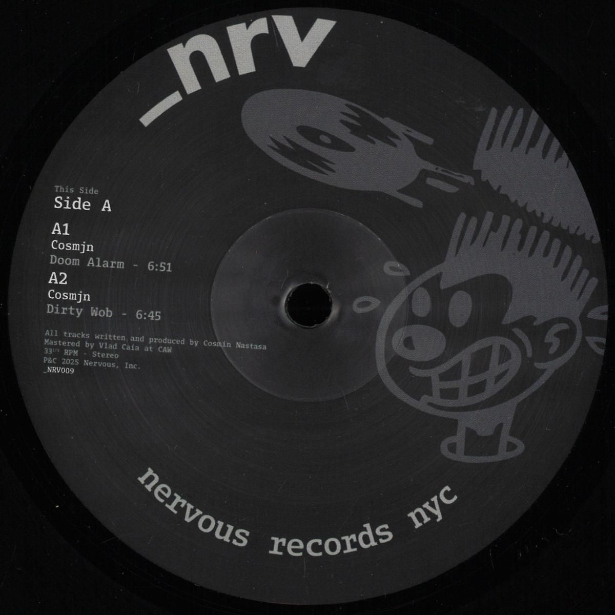 Cosmjn - The Music Behind EP | Nervous Records (NRV009) Cosmjn - The Music Behind EP | Nervous Records (NRV009)