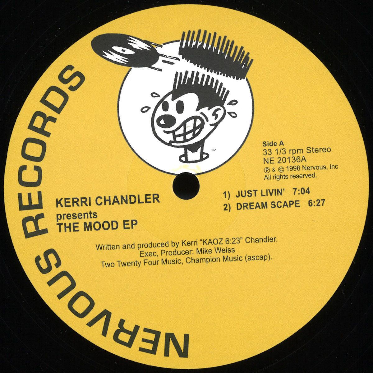 Kerri Chandler - The Mood | Nervous Records (NE20136)