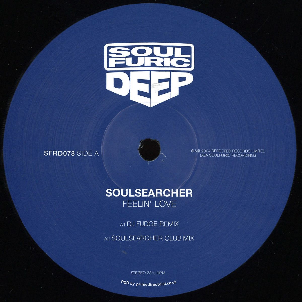 Soulsearcher & Urban Blues Project - Feelin' Love / Your Heaven | Soulfuric Deep (SFRD078) Soulsearcher & Urban Blues Project - Feelin' Love / Your Heaven | Soulfuric Deep (SFRD078)