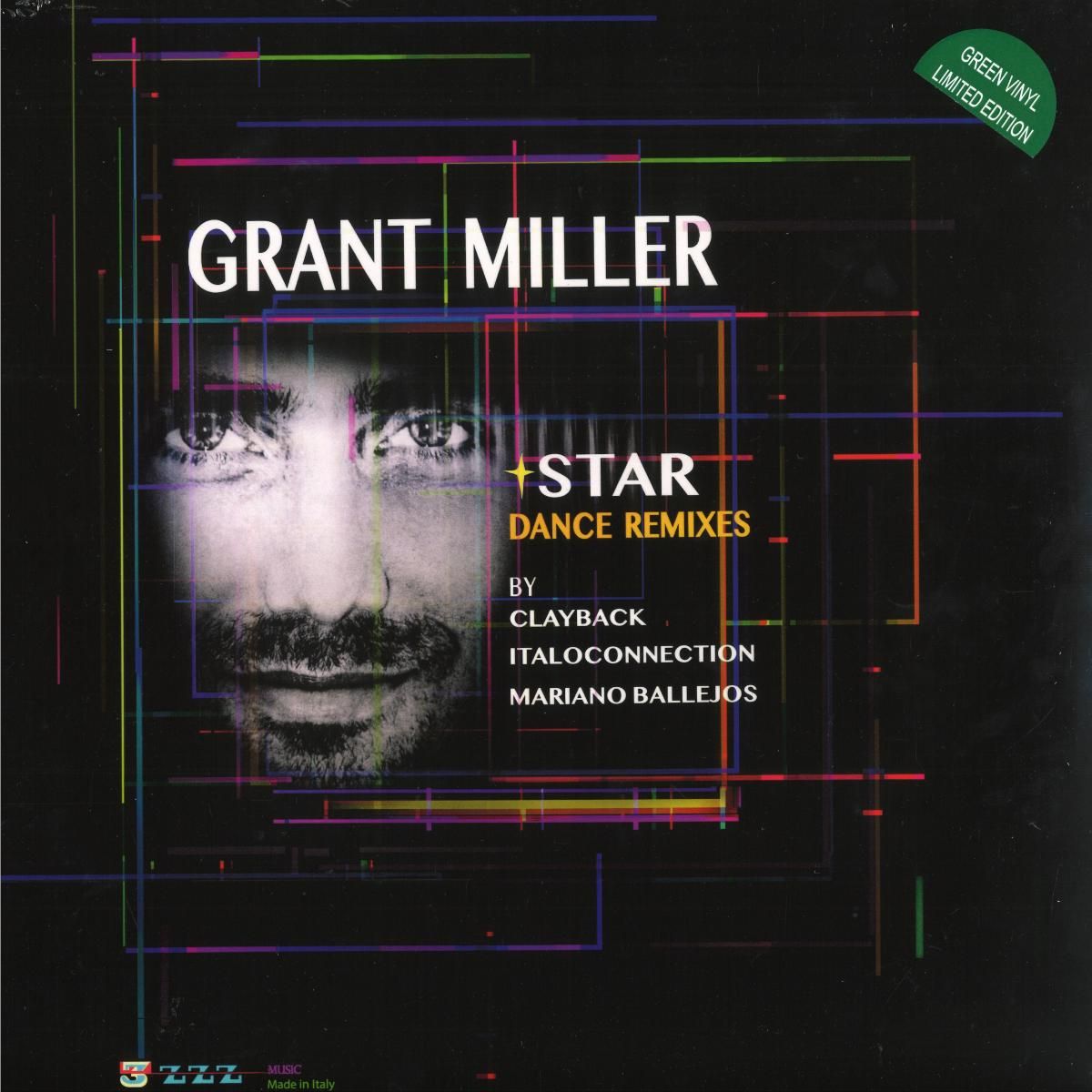 GRANT MILLER - STAR - DANCE REMIXES EP | 3 ZZZ Music (3ZZZ001)