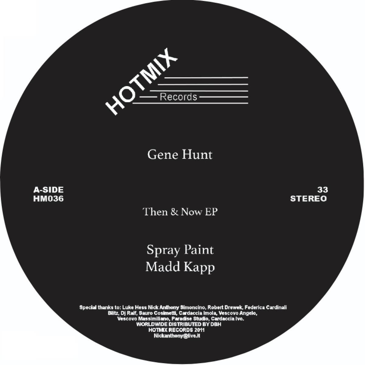 Gene Hunt - Them & Now EP | HOTMIX RECORDS (HM036)