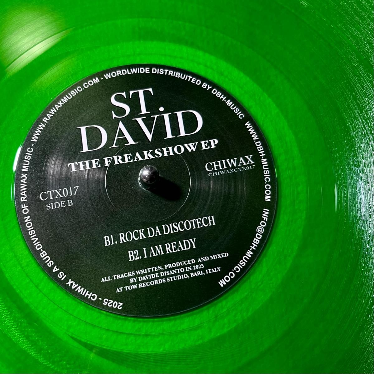 ST  &  DAVID - The Freakshow EP | Chiwax (CTX017G)