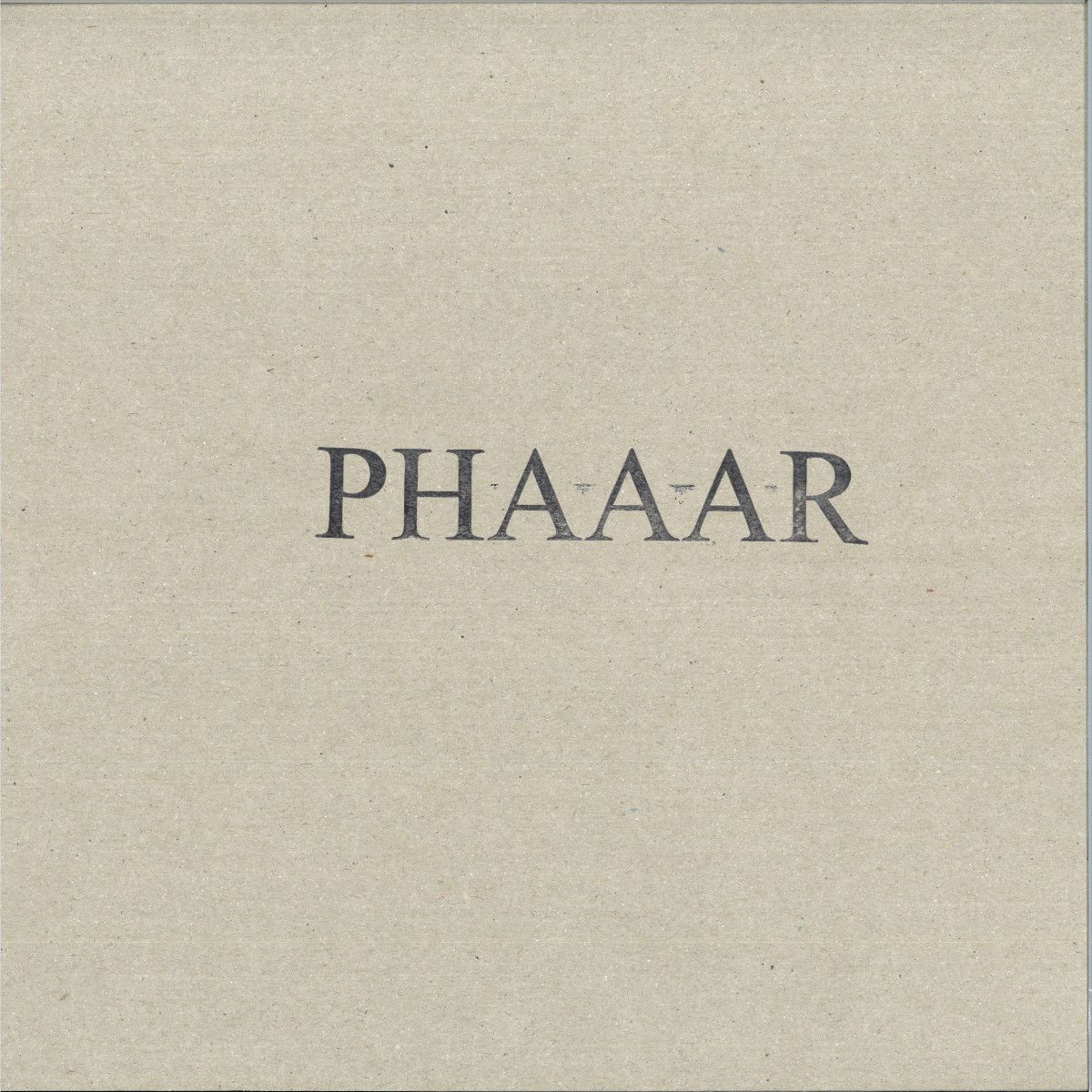 Phara - Falling Forward EP | Phaaar (PH003)
