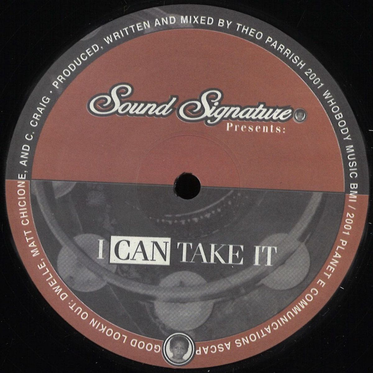 Theo Parrish - I Can Take It | Sound Signature (SS010) Theo Parrish - I Can Take It | Sound Signature (SS010)
