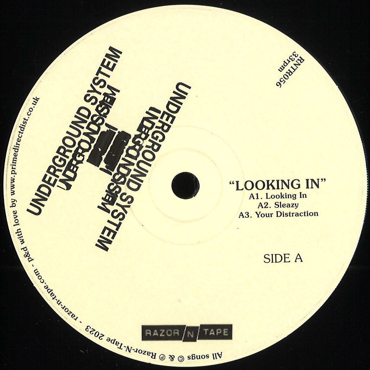 Underground System - Looking In EP | RAZOR N TAPE (RNTR056) - main