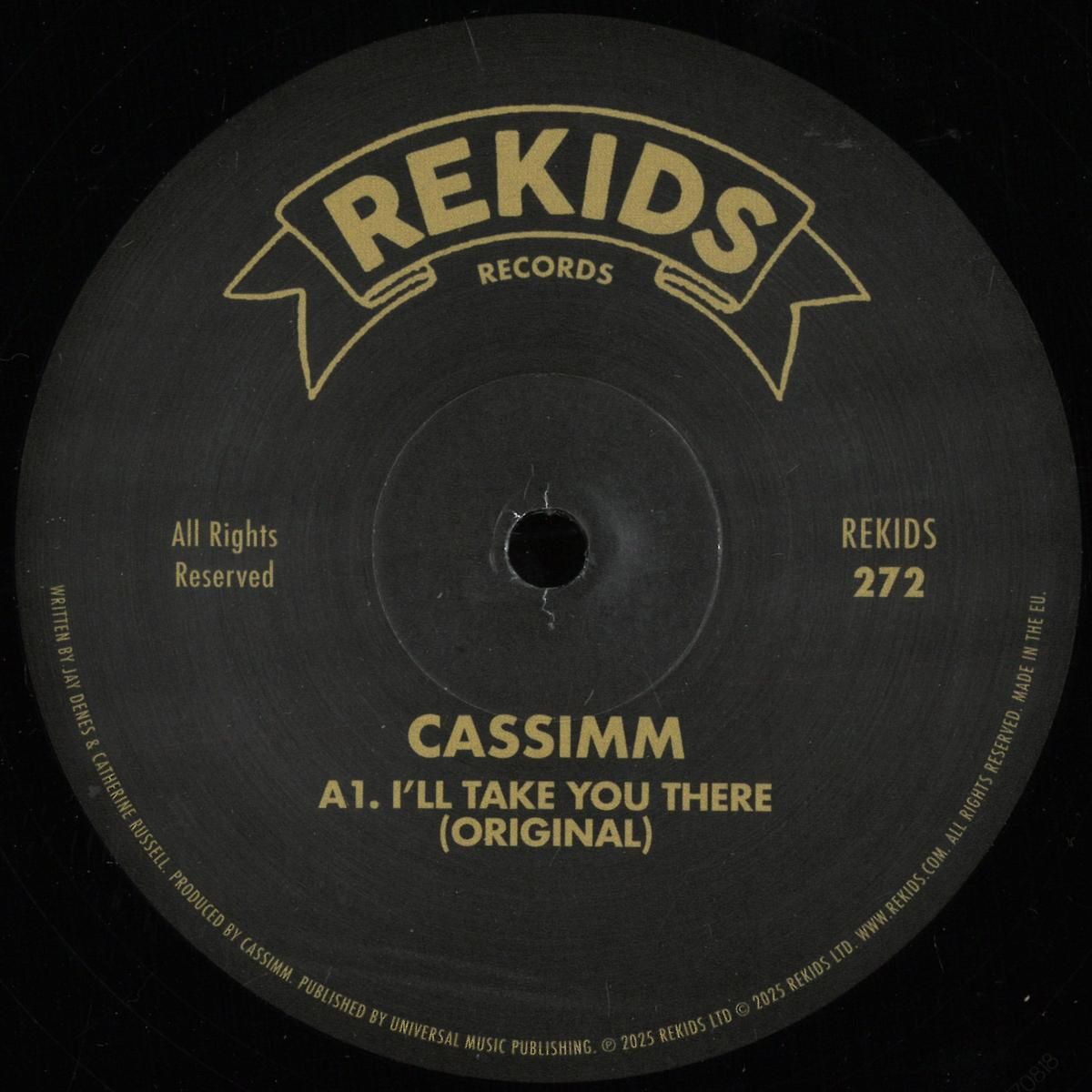 CASSIMM - I’ll Take You There | Rekids (REKIDS272) - main