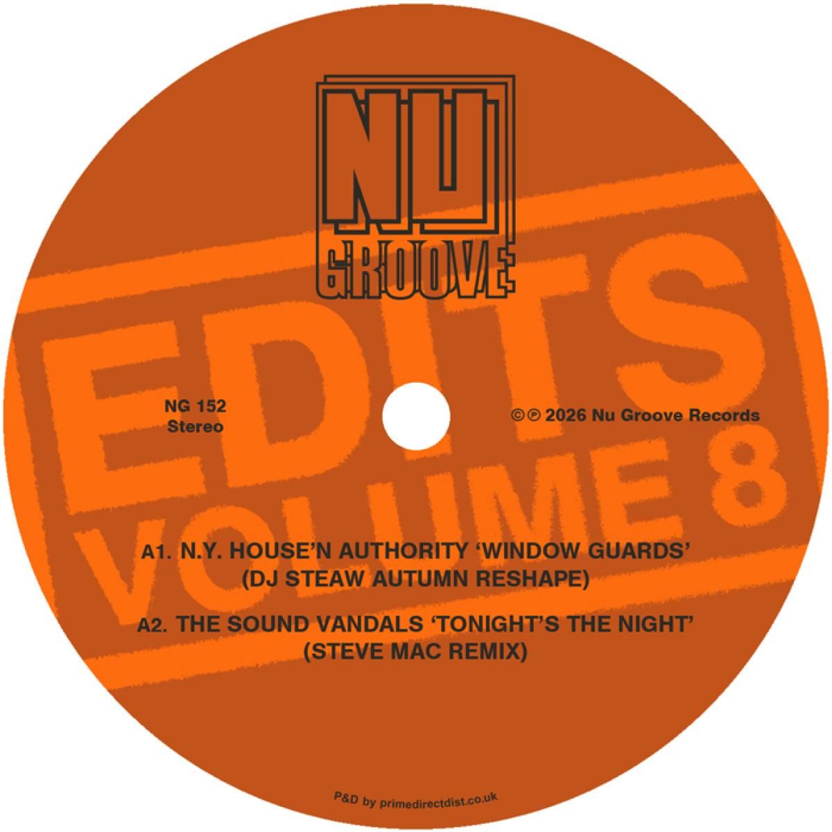Various - Nu Groove Edits, Vol. 8 | Nu Groove (NG152)