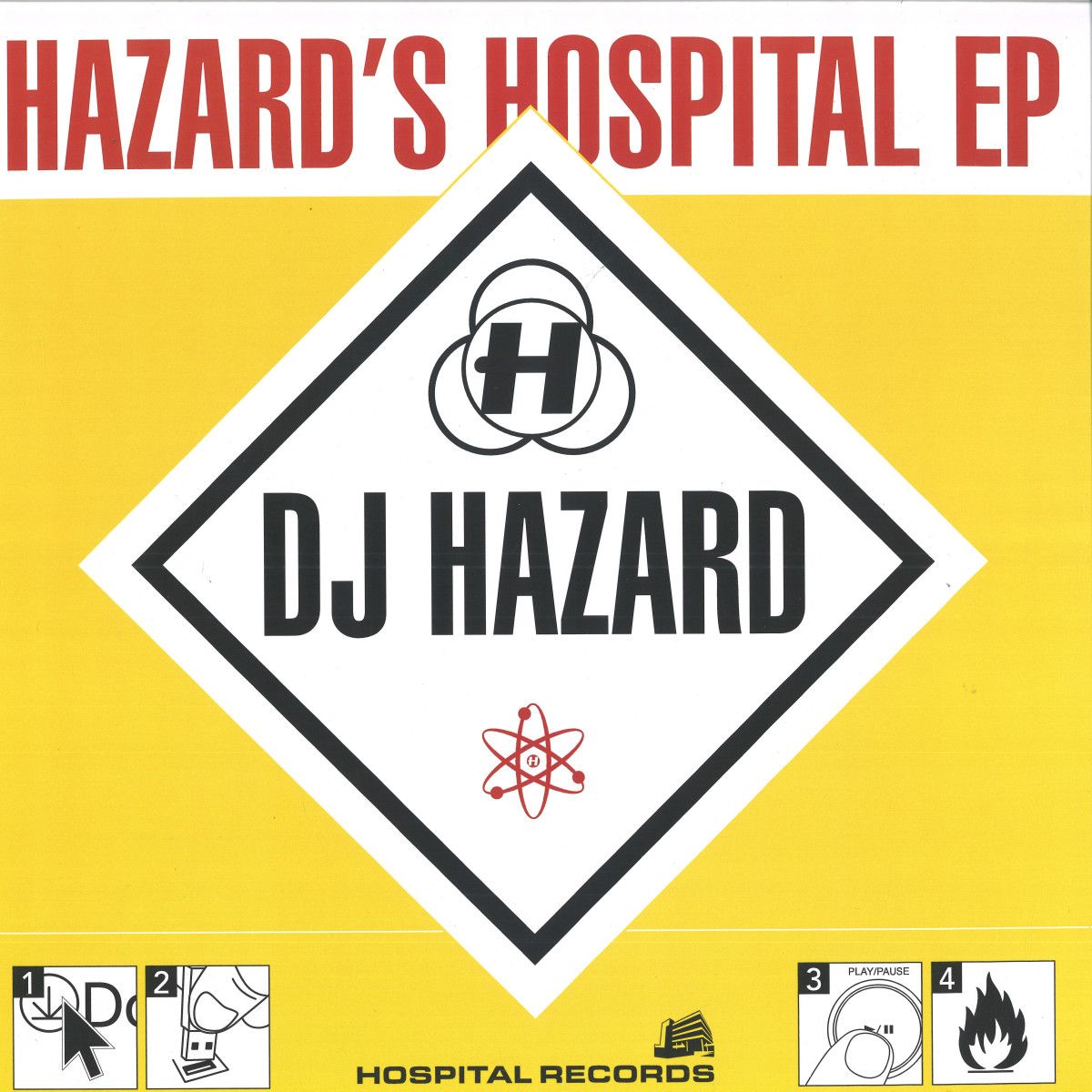 Dj Hazard - Hazard's Hospital EP | Hospital Records (NHS531EP)