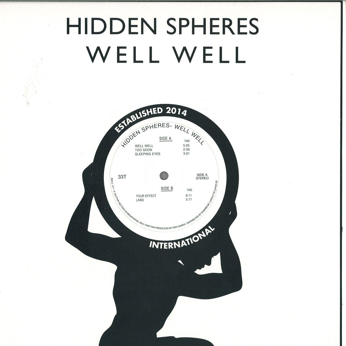 Hidden Spheres - Well Well | Rhythm Section International (RS012) Hidden Spheres - Well Well | Rhythm Section International (RS012)