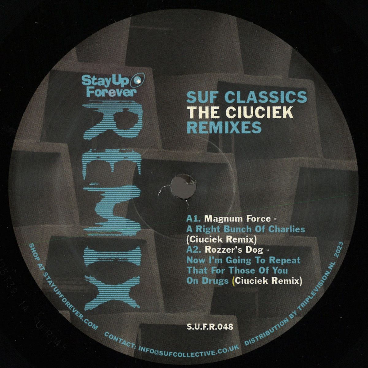 Various - Ciuciek - The SUF Remixes | Stay Up Forever Records (SUFR048) Various - Ciuciek - The SUF Remixes | Stay Up Forever Records (SUFR048)