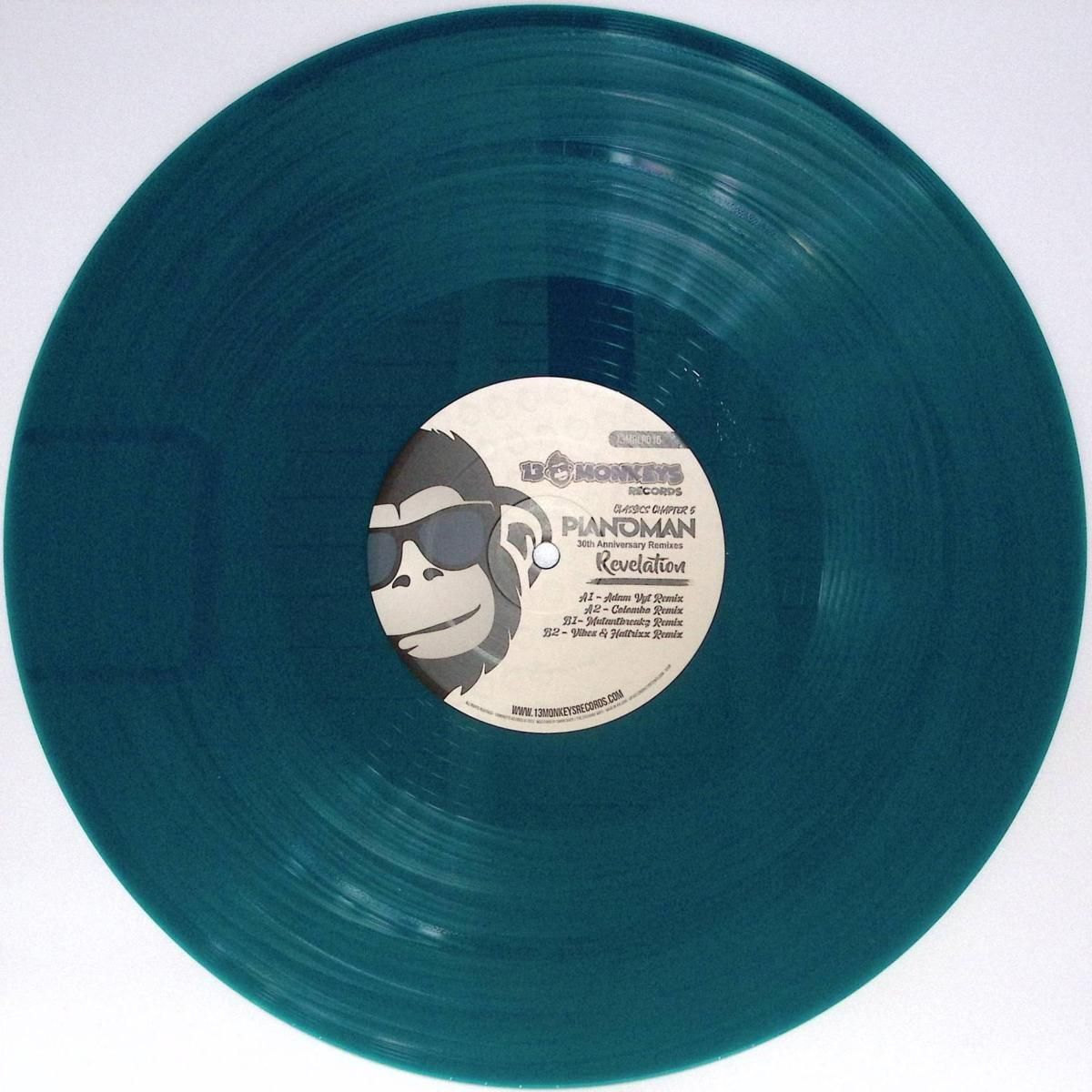 Pianoman - Revelation 30th Anniversary - Remixes | 13 Monkeys Records (13MRLP016)