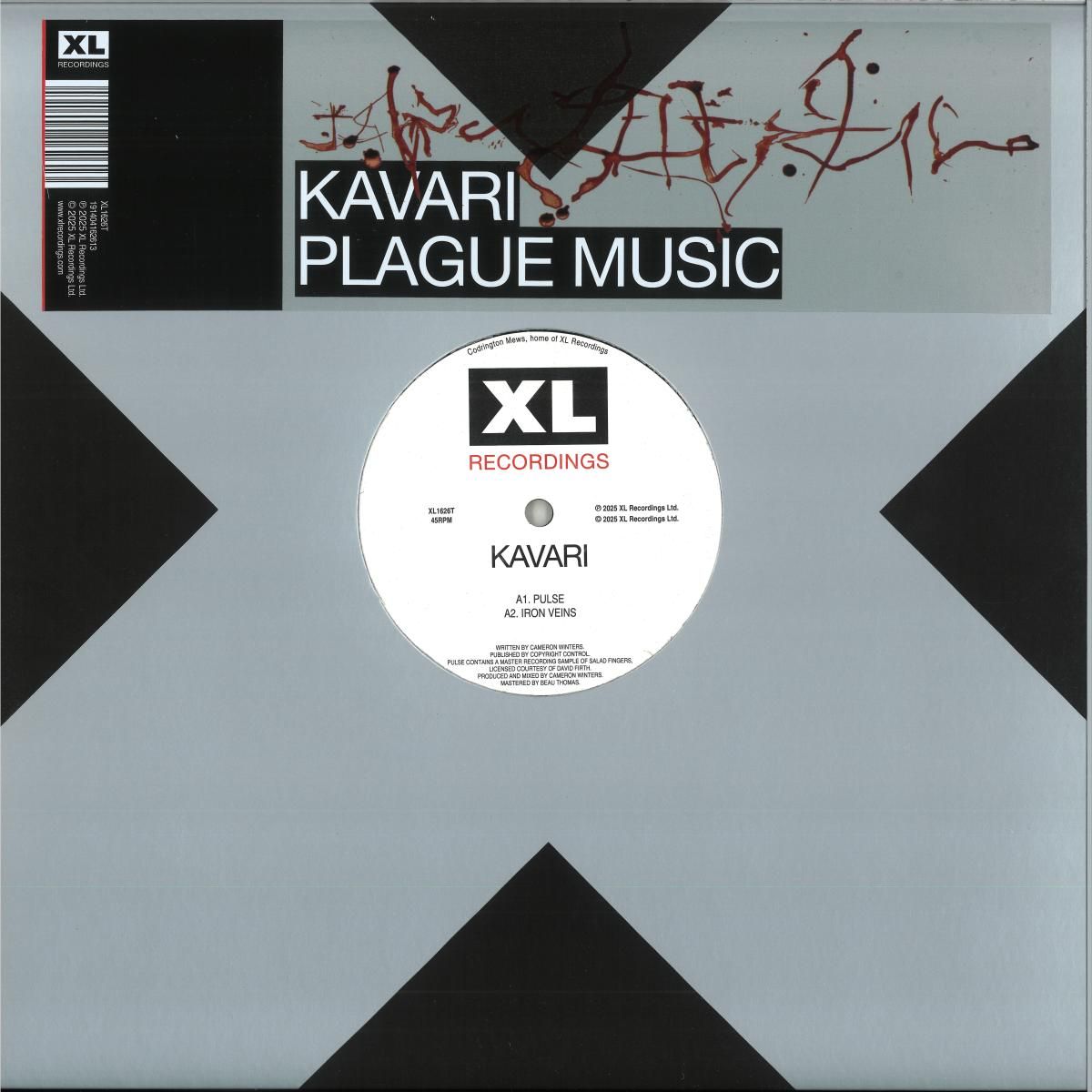 KAVARI - PLAGUE MUSIC EP | XL Recordings (XL1626T)