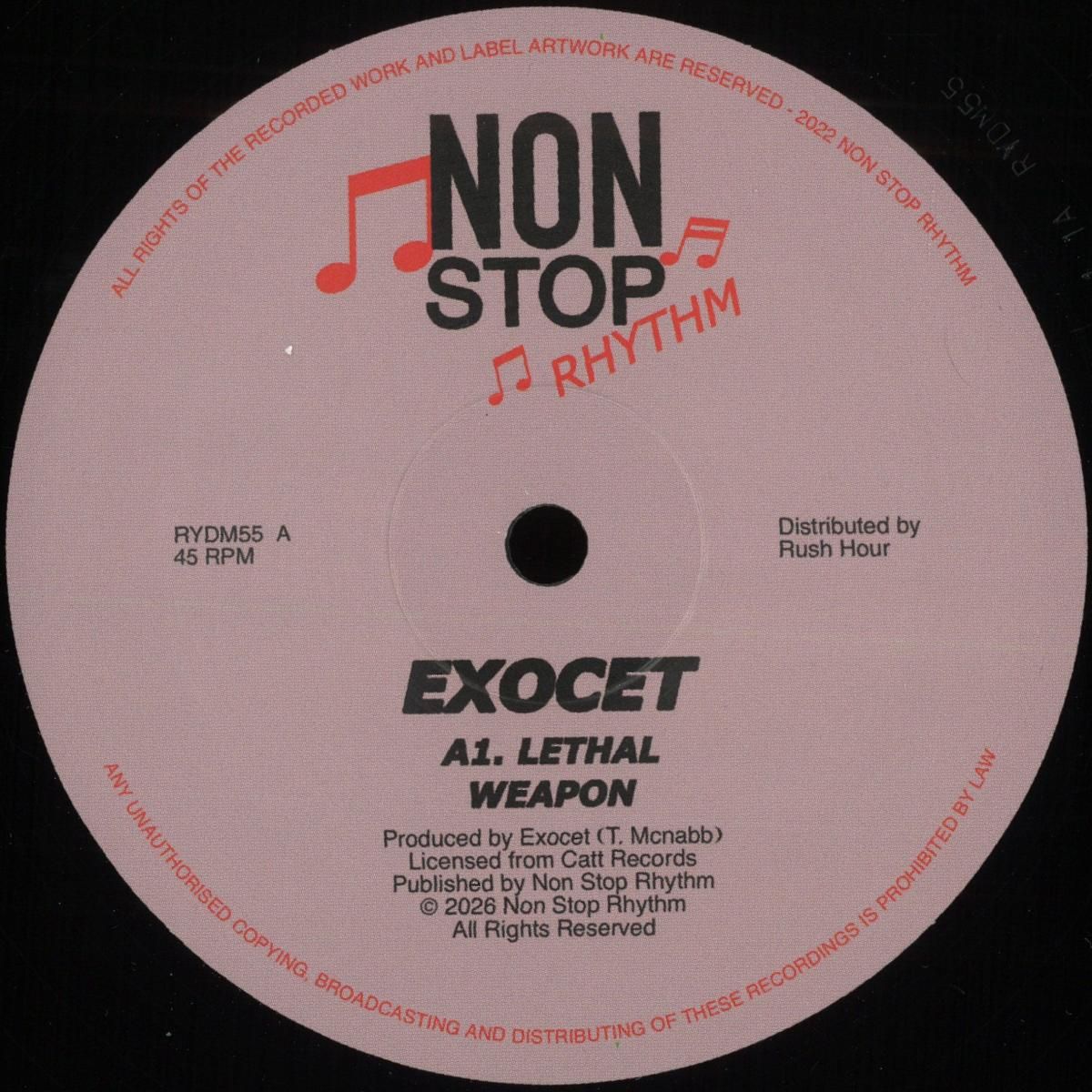EXOCET - LETHAL WEAPON | Non Stop Rhythm (RYDM55) EXOCET - LETHAL WEAPON | Non Stop Rhythm (RYDM55)