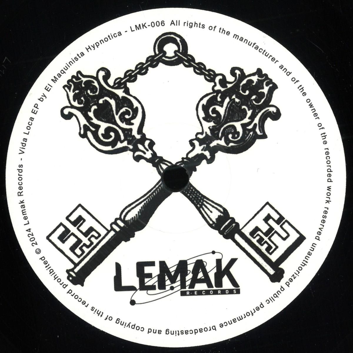 El Maquinista Hypnotica - Vida Loca EP | Lemak (LMK006) - main