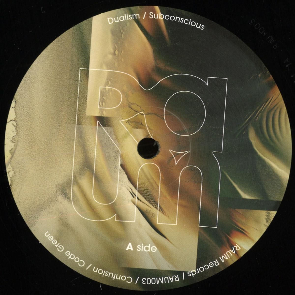 Confusion - Code Green | RAUM Records (RAUM003) - main Confusion - Code Green | RAUM Records (RAUM003) - main
