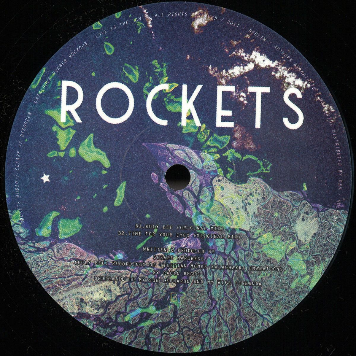 Cesare & Disorder - Holy Bee EP | Rockets Audio (ROCK003) - main Cesare & Disorder - Holy Bee EP | Rockets Audio (ROCK003) - main