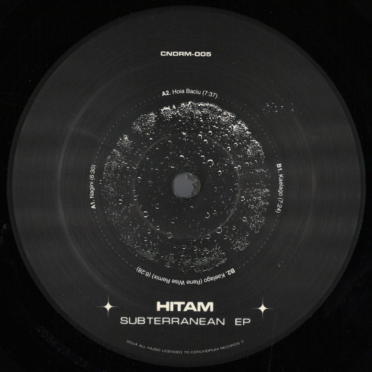 Hitam - Subterranean EP | Conundrum Records (US) (CNDRM005) Hitam - Subterranean EP | Conundrum Records (US) (CNDRM005)